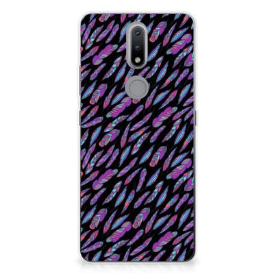 Nokia 2.4 | TPU bumper | Feathers Color Nokia 2.4 | TPU bumper | Feathers Color