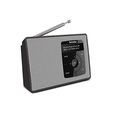 TechniSat DIGITRADIO 2 Radio DAB+, VHF (FM) DAB+, FM, Bluetooth Wekfunctie Zwart/wit