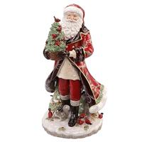 Pip Studio Dinerbord Love Birds Donkerrood 26.5cm - thumbnail