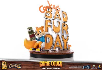 Conker's Bad Fur Day PVC Statue - Game Cover Exclusive Edition (Cash Eyes) Conker's Bad Fur Day PVC Statue - Game Cover Exclusive Edition (Cash Eyes)