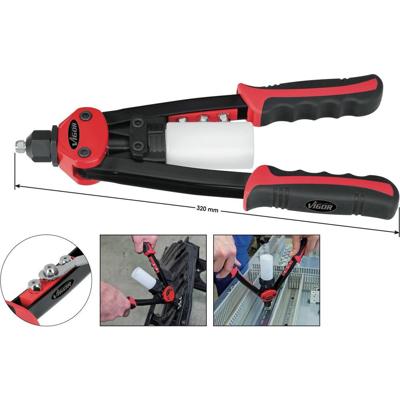 VIGOR klinknageltang blind rivets pliers length:320mm