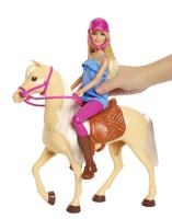 Barbie speelset met paard - thumbnail