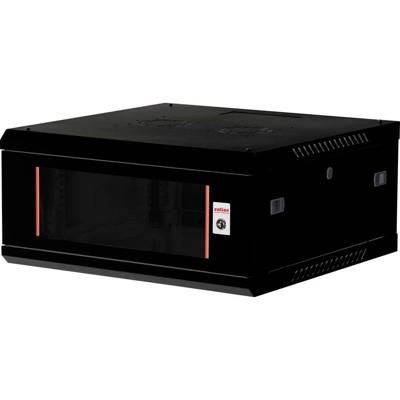 ROLINE 19-inch wandbehuizing Basic Plus 4U, 600x600 BxD zwart ROLINE 19-inch wandbehuizing Basic Plus 4U, 600x600 BxD zwart