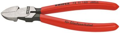 Knipex 72 51 160 72 51 160 Werkplaats Zijkniptang Zonder facet 160 mm