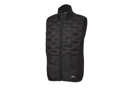 CRIVIT Heren sportbodywarmer (Zwart, M)
