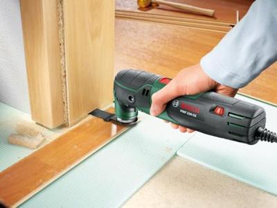 Bosch Groen PMF 220 CE Multitool in koffer incl. accessoiresset - 220W - 0603102001