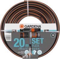 Gardena Flex slang (5/8), 20m + armaturen 18044-26 - thumbnail