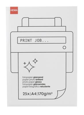 HEMA Glossy fotopapier