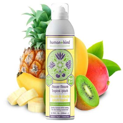 Human+Kind Foam shower tropical splash vegan (200 ml)