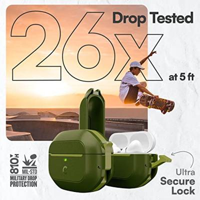 KeyBudz Element hoesje AirPods Pro (2nd gen) - Green