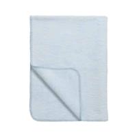 Meyco Uni wiegdeken 75x100 cm lichtblauw - thumbnail