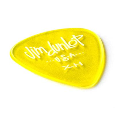 Dunlop Gels Extra Heavy 12-pack plectrumset geel