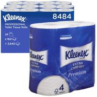 Toiletpapier kleenex 4laags 160 vel wit - thumbnail
