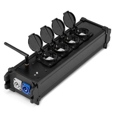 PD-Connex PSB50 Power splitter box P-Con IN/UIT met draadloze DMX