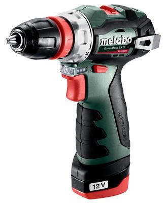 Metabo PowerMaxx BS BL Q 601749500 Accu-schroefboormachine 12 V 2 Ah Li-ion Incl. 2 accus