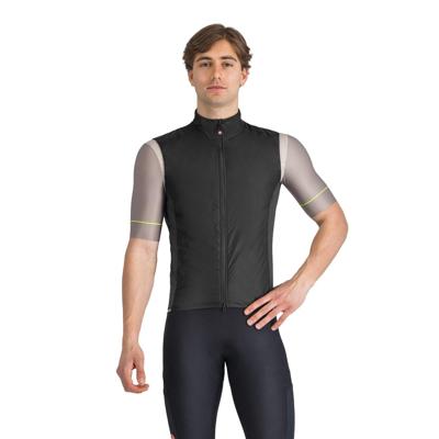 Castelli Fly Direct vest mouwloos light black/dark grey heren XXL