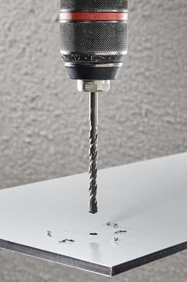 Wolfcraft Universeelboorset | Hardmetaal-voorzien | Ø3-10mm | 6-delig | 1 set - 7114000