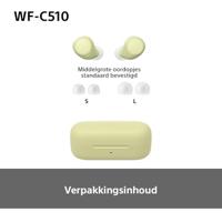 Sony WF-C510 Oordopjes Geel - thumbnail