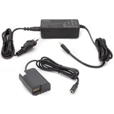 ChiliPower Netadapter DR-BLK22 voor Panasonic - plus DMW-BLK22 dummy accu - Adapter Kit