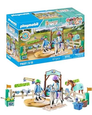 PLAYMOBIL 71637 Paarden van de Waterval Rijbaan, 67 onderdelen, vanaf 5 jaar - thumbnail