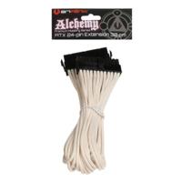 Bitfenix Stroom Verlengkabel [1x ATX-stroomstekker 24-polig - 1x ATX-stroombus 24-polig] 0.30 m Wit, Zwart - thumbnail