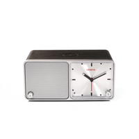 Geneva Time Wekker/bluetooth speaker - Zwart - thumbnail