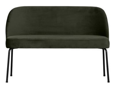 WOOOD Eetkamerbank 'Vogue' Velvet, kleur Donkergroen
