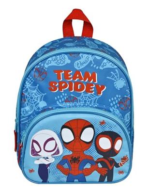 Spiderman Spidey and Friends Rugtas 30.5x25.5x10 cm Blauw/Rood