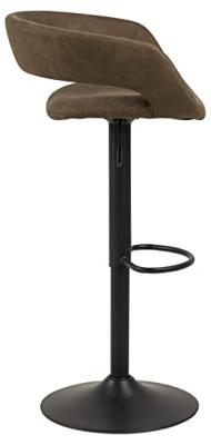 Bendt Barkruk 'Pia' (zithoogte 59-80cm), kleur Bruin
