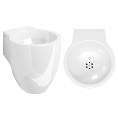 Clou Flush 6 fontein 27x10cm voorbewerkt kraangat mineraalsteen Wit CL/03.08061 Clou Flush 6 fontein 27x10cm voorbewerkt kraangat mineraalsteen Wit CL/03.08061