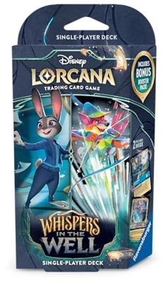 Disney Lorcana - Whisper in the Well Starter Deck - Judy Hopps & Robin Hood Disney Lorcana - Whisper in the Well Starter Deck - Judy Hopps & Robin Hood