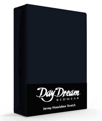 Day Dream Jersey Hoeslaken navy-180 x 200 cm Day Dream Jersey Hoeslaken navy-180 x 200 cm