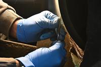 Kirschen 1958000 Set timmermansbeitels 4-delig, in velours tas - thumbnail