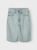 Name it zomer short jongens - vintage licht blauw denim - Nkmryan - thumbnail
