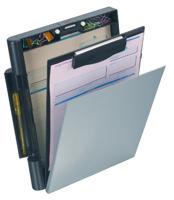 Klembordkoffer Oic 83356 kopklem top opening grijs - thumbnail