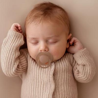 Difrax LOVI Prime Pacifier 18+ Months - Granola/Orange Difrax LOVI Prime Pacifier 18+ Months - Granola/Orange