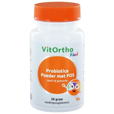 VitOrtho Kind Biotica Poeder met FOS 50gr VitOrtho Kind Biotica Poeder met FOS 50gr