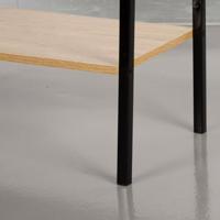 Planken Max Home Staal Melamine spaanderplaat 34 x 148 x 32 cm - thumbnail