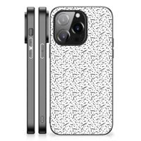 iPhone 14 Pro Back Case Stripes Dots - thumbnail