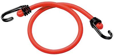 Masterlock Set of 2 bungees 60cm - colour : reddouble reverse hook - 3020EURDAT