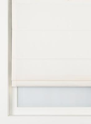 HEMA Vouwgordijn voile Java wit (wit)