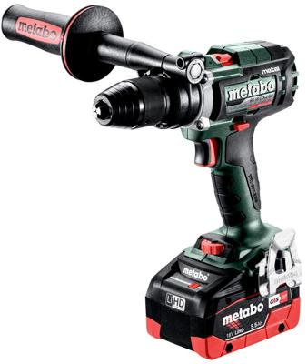 Metabo 603181660 Accu-schroefboormachine 18 V 5.5 Ah LiHD Brushless, Incl. 2 accus, Incl. koffer, Incl. lader Metabo 603181660 Accu-schroefboormachine 18 V 5.5 Ah LiHD Brushless, Incl. 2 accus, Incl. koffer, Incl. lader