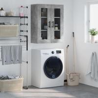 Hangkast 69,5x34x90 cm betongrijs - thumbnail