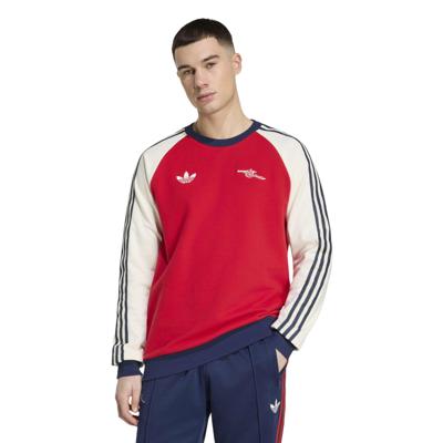 adidas Arsenal Originals Crew Sweater Rood Wit Donkerblauw adidas Arsenal Originals Crew Sweater Rood Wit Donkerblauw
