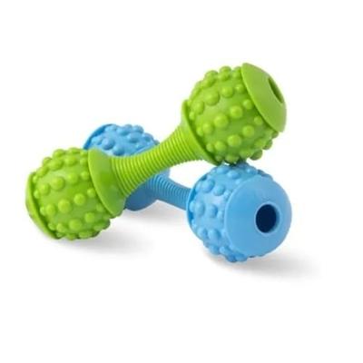 HILTON Dental Dumbbell in thermoplastisch rubber 15 cm - hondenspeeltje - 1 stuk