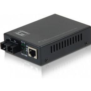 LevelOne FVT-2401 Media Converter 10/100TX op 100FX SC S