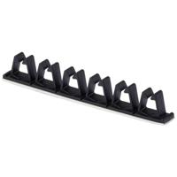 TRU COMPONENTS Kabelclip TC-12533420 Bundel-Ø (bereik) 7.8 mm (max) Zwart 20 stuk(s) - thumbnail