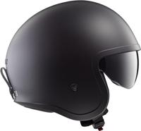 LS2 jet helm "of599 ii spitfire solid" helmet of599 spitf.ii solid xs matt black - thumbnail