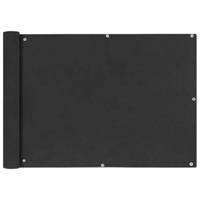 VidaXL Balkonscherm oxford textiel 75x600 cm antraciet - thumbnail