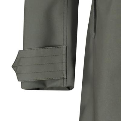 AGU Trench Coat Long Regenjas Urban Outdoor Dames - Groen - S - Waterdicht AGU Trench Coat Long Regenjas Urban Outdoor Dames - Groen - S - Waterdicht